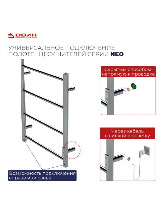 Электрический полотенцесушитель FR neo Электрический